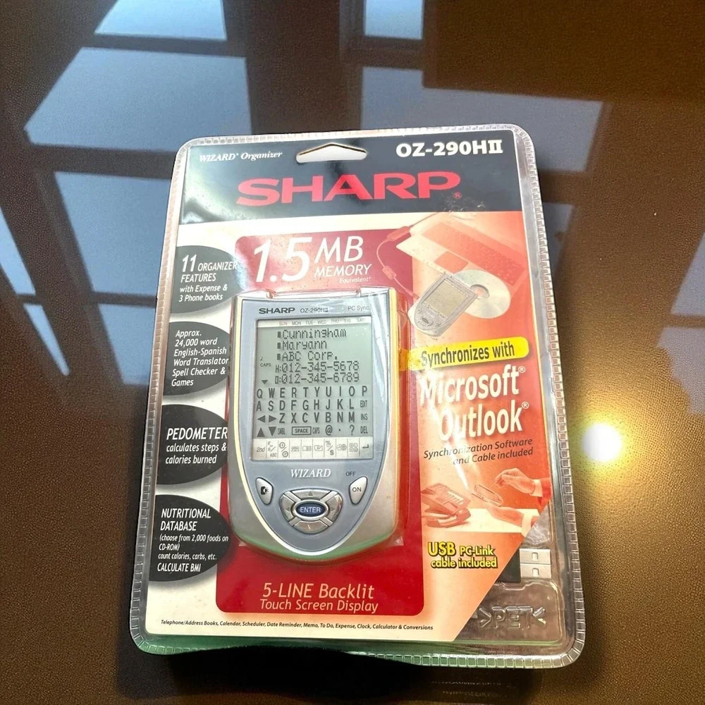 Sharp‎ OZ-290HII Pen Touch Wizard Organizer with Outlook Sync Factory Sealed